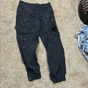Old Navy Black Cargo Pants Relaxed Fit